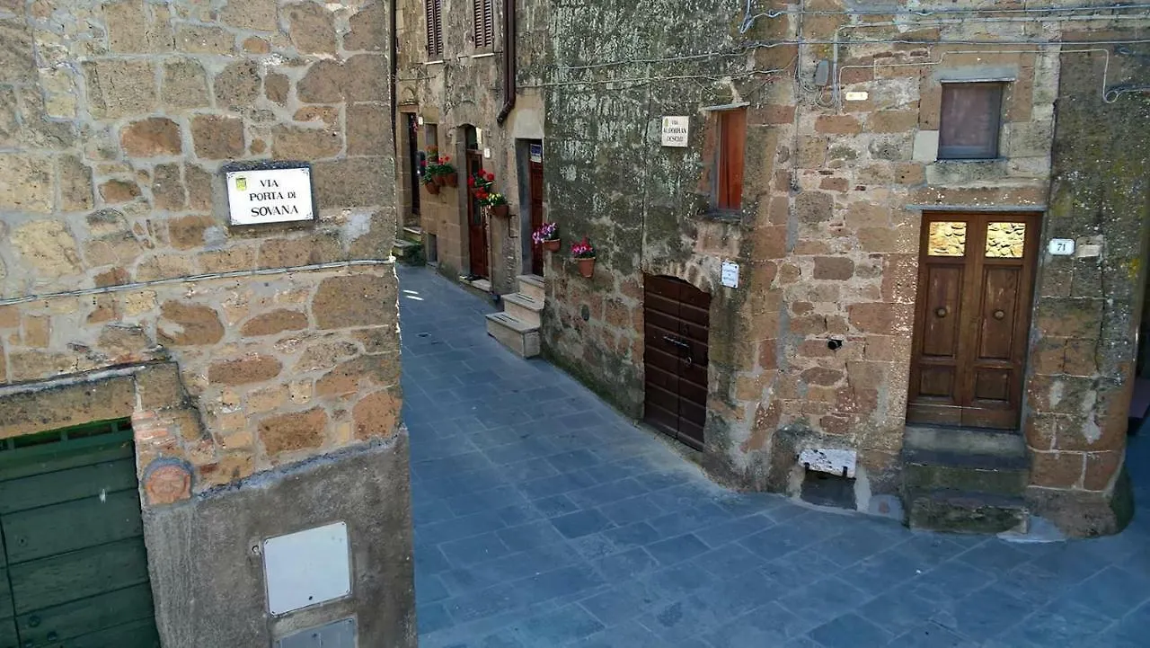 La Loggia Del Capitano - Rione Capisotto Apartment Pitigliano