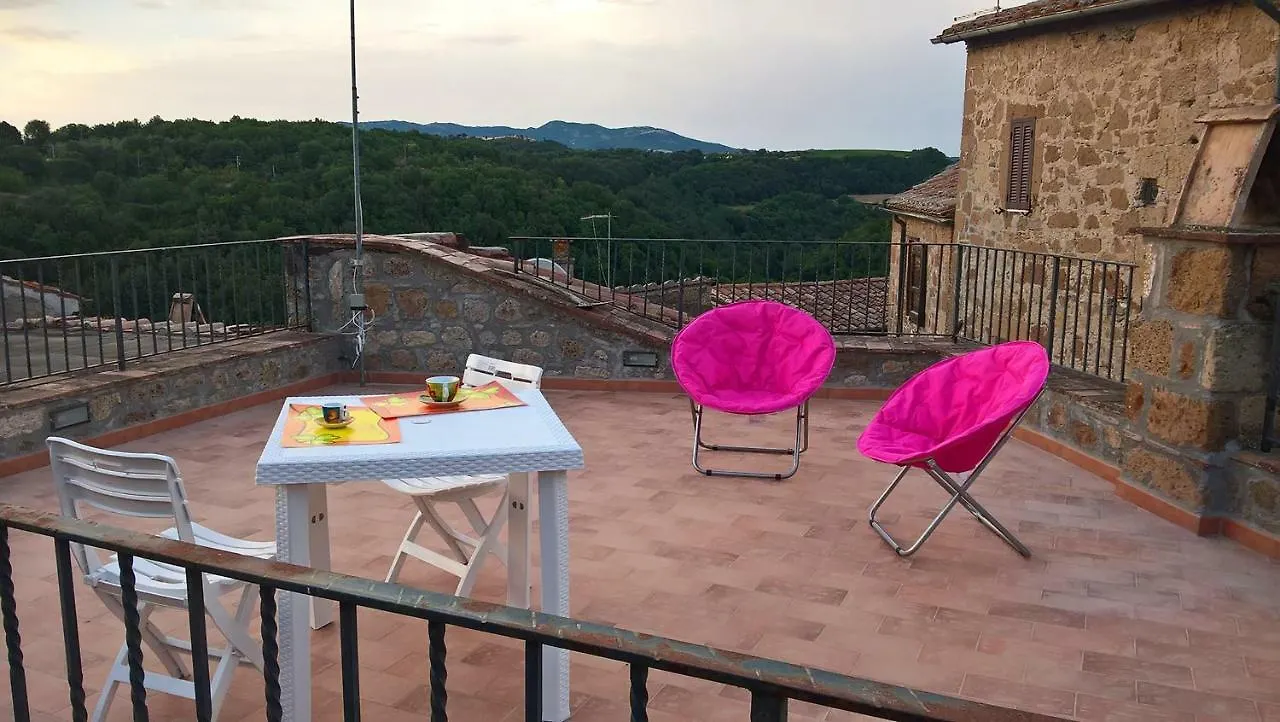 La Loggia Del Capitano - Rione Capisotto Apartment Pitigliano Italy